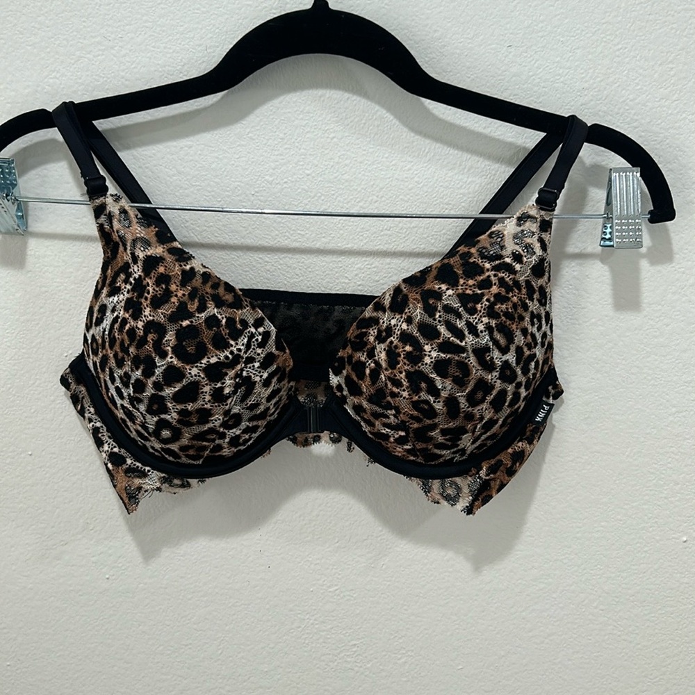 Victoria’s Secret Pink Cheetah Push Up Bra NWOT